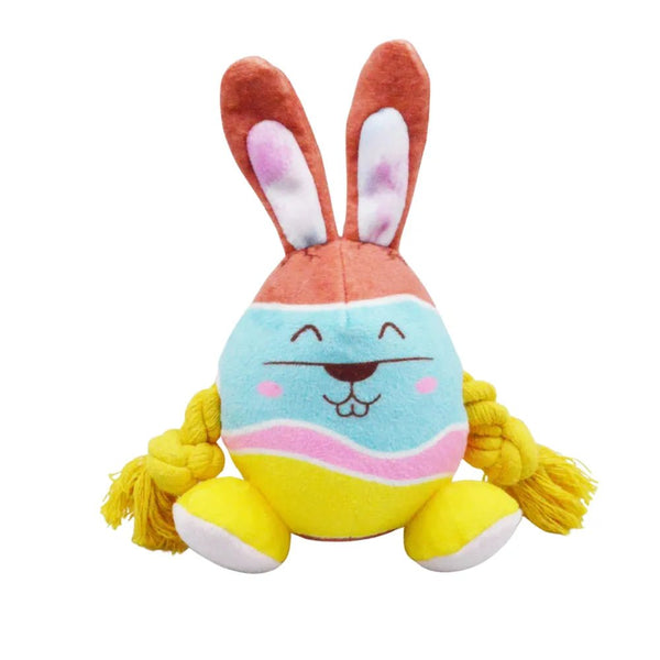Cute Durable Soft Funny Shape Pet Easter Toy - GreenFur
