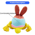Cute Durable Soft Funny Shape Pet Easter Toy - GreenFur