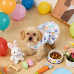 Cute Egg Bunny Butterfly Princess Pet Easter Dress - GreenFur