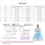 Cute Flower Pattern Pet Apparel Dress with Bow - GreenFur
