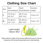 Cute Green Plaid Rabbit Clothing Accessories and Leash Set - GreenFur