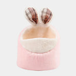 Cute Hamster Warm Bed House Cusion, Pink - GreenFur