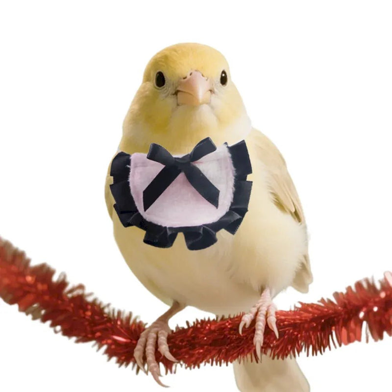 Cute Lace Bow Hamster Parrot Scarf Small Pet Decorative Bandana - GreenFur