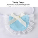 Cute Lace Bow Hamster Parrot Scarf Small Pet Decorative Bandana - GreenFur