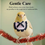 Cute Lace Bow Hamster Parrot Scarf Small Pet Decorative Bandana - GreenFur