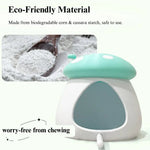 Cute Mushroom Bird Nest Parrot Hideout Durable PLA Material All Season - GreenFur