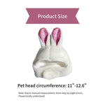Cute Plush Glitter Bunny Ear Cap for Cats - GreenFur