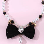 Cute Princess Style Pet Collar with Bow for Dogs and Cats - GreenFur