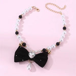 Cute Princess Style Pet Collar with Bow for Dogs and Cats - GreenFur