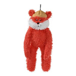 Cute Red Fox Style Hangable Squeaky Crinkly Dog Companion Toy - GreenFur