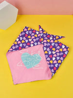 Cute Reversible Double - Sided Printed Pet Bandana for Cats and Dogs - GreenFur