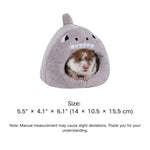 Cute Small Animal Supplies Hamster Cave Small Pet Bed - GreenFur