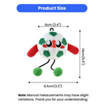 Cute Soft Crinkle FPF Cat Toy - Soccer Ball - GreenFur