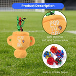 Cute Soft Crinkle FPF Cat Toy - Trophy - GreenFur