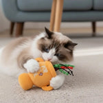 Cute Soft Crinkle FPF Cat Toy - Trophy - GreenFur