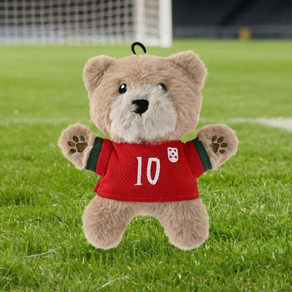 Cute Soft Crinkle FPF Pet Plush Toy - Bear - GreenFur