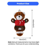 Cute Soft Crinkle FPF Pet Plush Toy - Raccoon - GreenFur