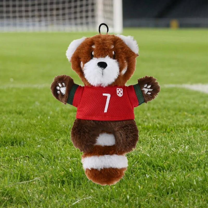 Cute Soft Crinkle FPF Pet Plush Toy - Raccoon - GreenFur