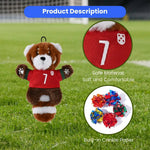 Cute Soft Crinkle FPF Pet Plush Toy - Raccoon - GreenFur