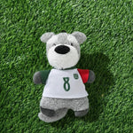 Cute Soft Crinkle FPF Pet Plush Toy - Schnauzer - GreenFur
