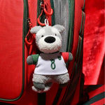 Cute Soft Crinkle FPF Pet Plush Toy - Schnauzer - GreenFur