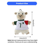 Cute Soft Crinkle FPF Pet Plush Toy - Sheep - GreenFur