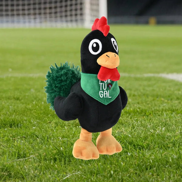 Cute Soft Squeaky FPF Dog Plush Toy - Galo de Barcelos - GreenFur