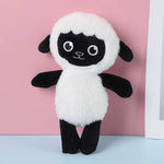Cute Soft Squeaky Lamb Shaped Pet Dog Plush Toy - GreenFur
