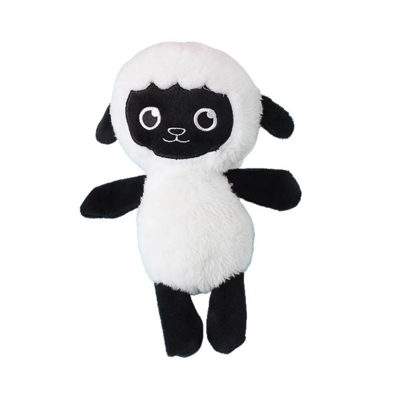 Cute Soft Squeaky Lamb Shaped Pet Dog Plush Toy - GreenFur