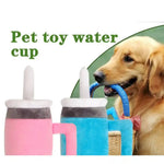 Cute Squeaky Dog Toys Cup Dog Birthday Toy for Aggressive Chewers - GreenFur