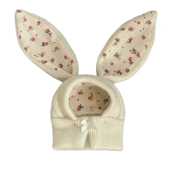 Cute Warm Bunny Ears Pet Hat for Cats and Dogs - GreenFur