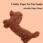 Dachshund Plush Cat Toy with Catnip and Crinkle Paper - GreenFur