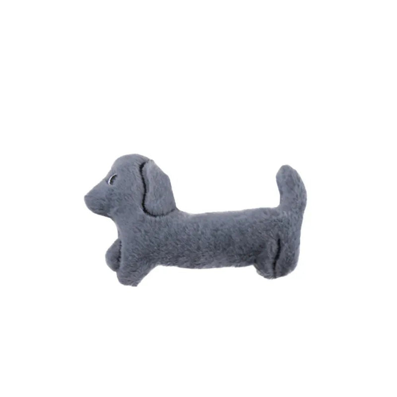 Dachshund Plush Cat Toy with Catnip and Crinkle Paper - GreenFur