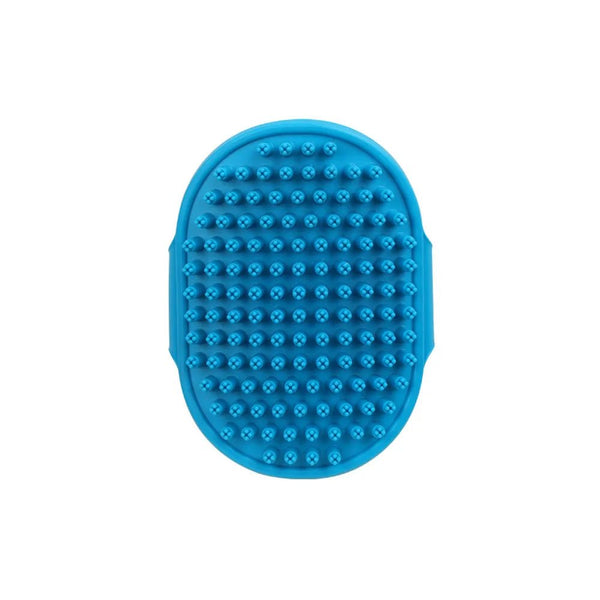 De - shedding Massage Pet Bath Brush for Dogs and Cats - GreenFur
