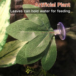 Decorative Terrarium Artificial Plants with Suction Cup for Reptile - GreenFur