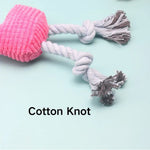Deer Shape Cotton Rope Bite Resistant Squeaky Dog Plush Toy - GreenFur