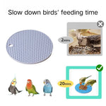 Deformation - Resistant Durable Silicone Bird Slow Feeder Mat - GreenFur
