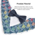 Denim Fringe Party Decorative Pet Bandana - GreenFur
