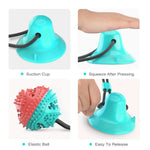 Dental Chew Food - Dispensing Suction Tug Toy for Dogs - GreenFur