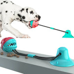 Dental Chew Food - Dispensing Suction Tug Toy for Dogs - GreenFur