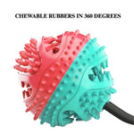 Dental Chew Food - Dispensing Suction Tug Toy for Dogs - GreenFur