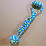 Dental Cleaning and Teeth Care Durable Cotton Rope Dog Toy - GreenFur
