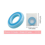 Dental Teething Cleaning Ring Design Dog Chew Toys - GreenFur