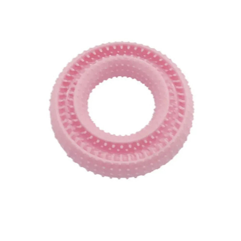 Dental Teething Cleaning Ring Design Dog Chew Toys - GreenFur