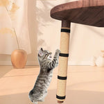 Desk Protective Wear - Resistant Kitten Sisal Cat Scratch Pad - GreenFur