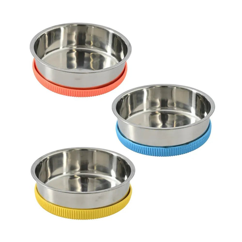 Detachable Anti - Slip Durable Stainless Steel Pet Bowl - GreenFur