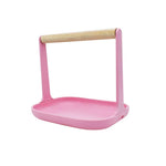 Detachable Bird Training Stand Tabletop Parrot Perch Wood Platform Toy - GreenFur