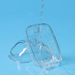 Detachable Clear Anti - Splash Durable PP Hamster Bathroom - GreenFur