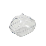 Detachable Clear Anti - Splash Durable PP Hamster Bathroom - GreenFur