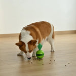 Detachable Green Radish Cactus Treat Dispensing Dog Tumble Toy - GreenFur